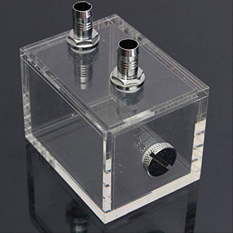 tatoko 200ml Acrylic Water Tank Cooler Water Cooling Radiator Pc CPU WaterBlock - Image 1